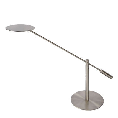 lafabryka.pl ANSELMO - Lampa stołowa - LED Dim. - 1x9W 3000K - Satin Chrome 19666/09/12 Lucide